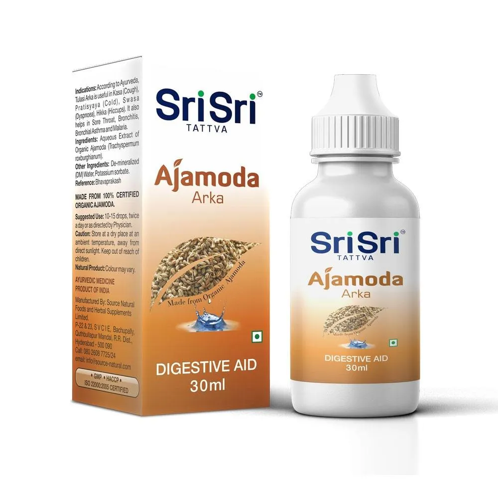Sri Sri Tattva Ajamoda Arka – Digestive Aid, 30ml