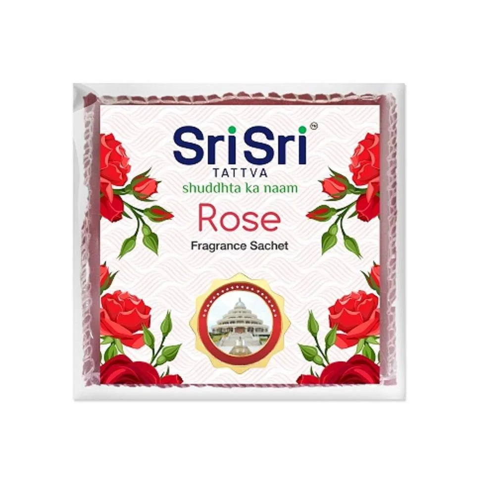 Sri Sri Tattva Fragrance Sachet Rose Pack Of 5