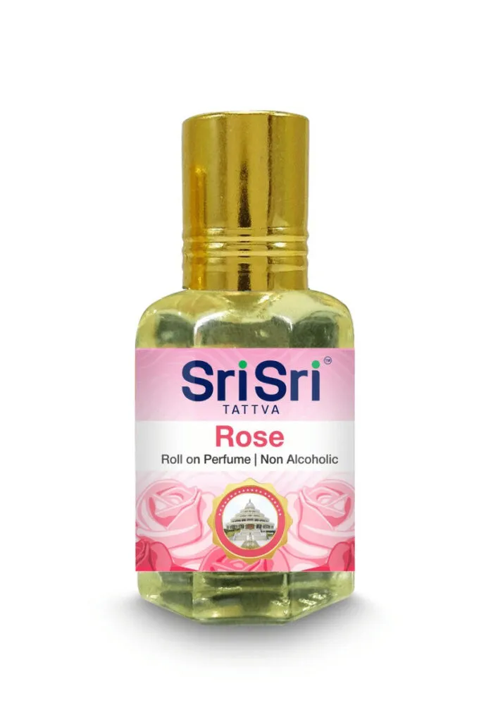 Sri Sri Tattva Aroma – Rose – Roll on Perfume, 10ml