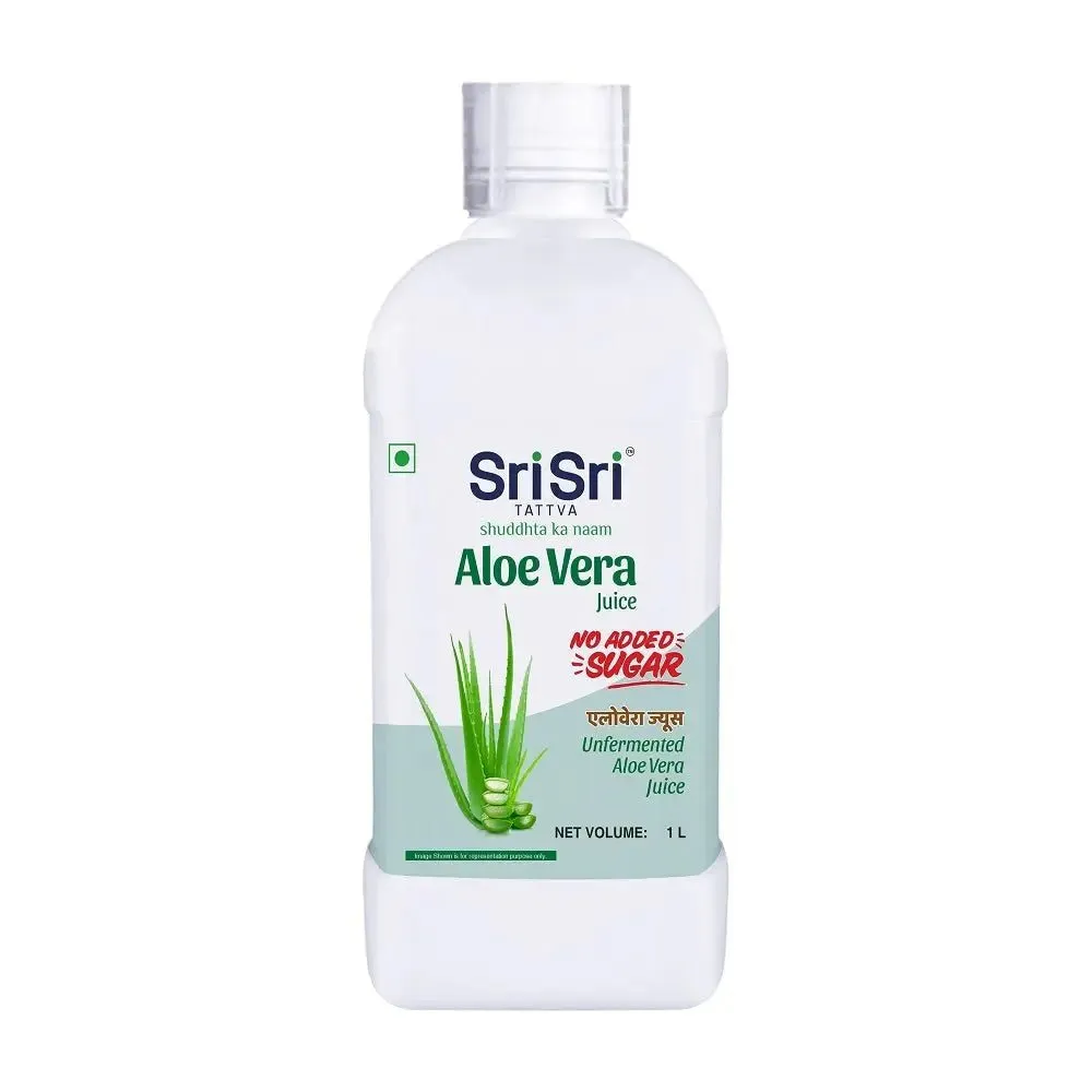 Sri Sri Tattva Aloe Vera Juice – No Added Sugar, 1000ml
