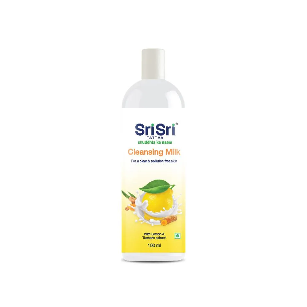 Sri Sri Tattva Cleansing Milk – For Clear and Pollution Free Skin, 100ml