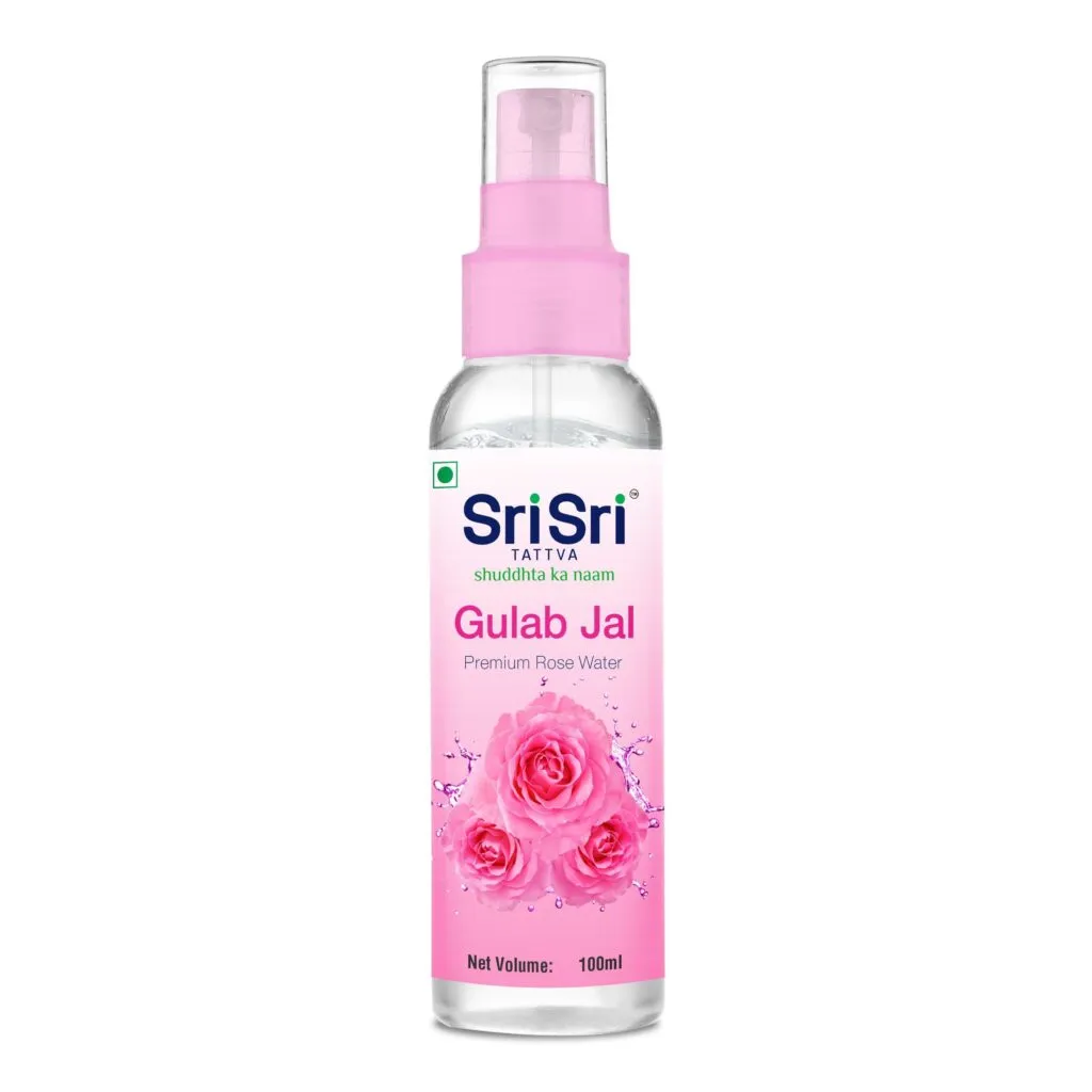 Sri Sri Tattva Gulab Jal – Premium Rose Water, 100ml