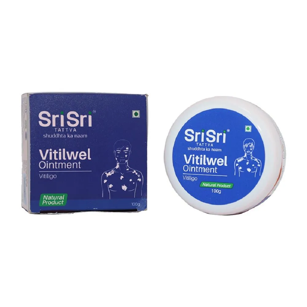 Sri Sri Tattva Vitilwel Ointment – Vitilgo, 100g
