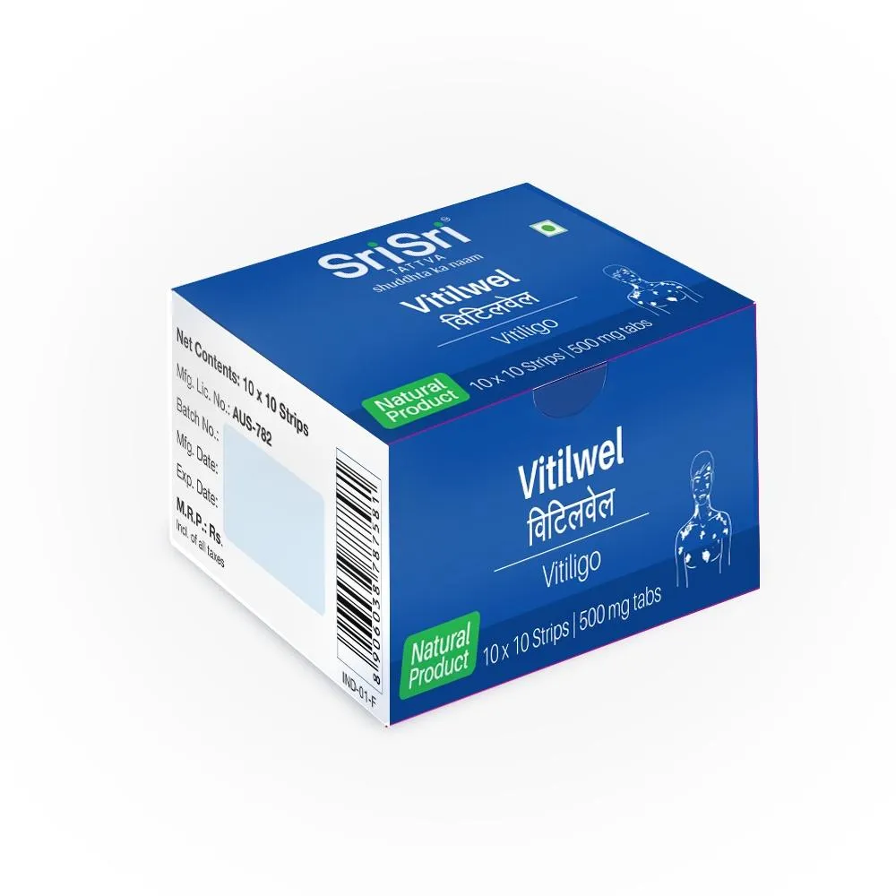 Sri Sri Tattva Vitilwel – Vitiligo, 500mg