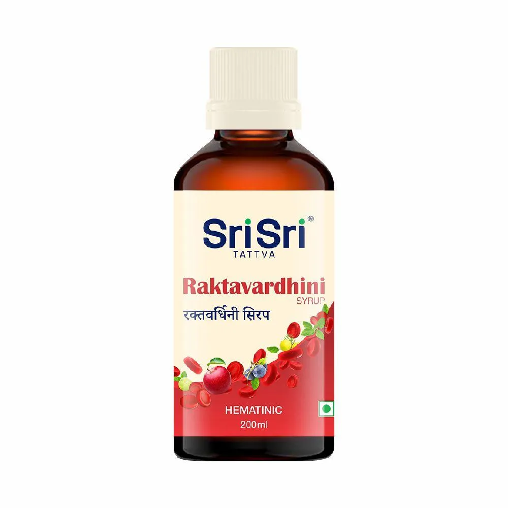 Sri Sri Tattva Raktavardhini Syrup – Hematinic, 200ml