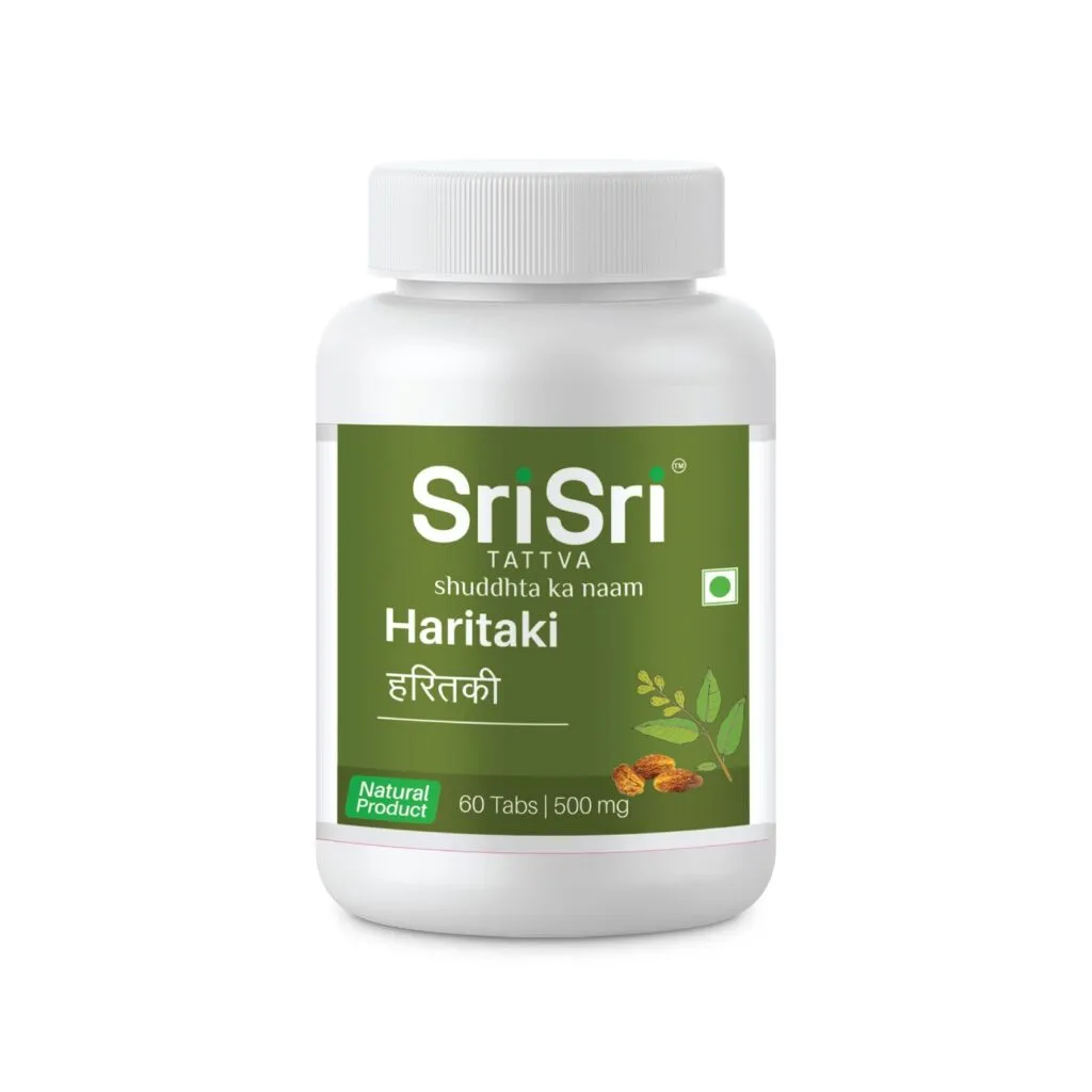 Sri Sri Tattva Haritaki – Digestive aid, 60 Tabs , 500mg