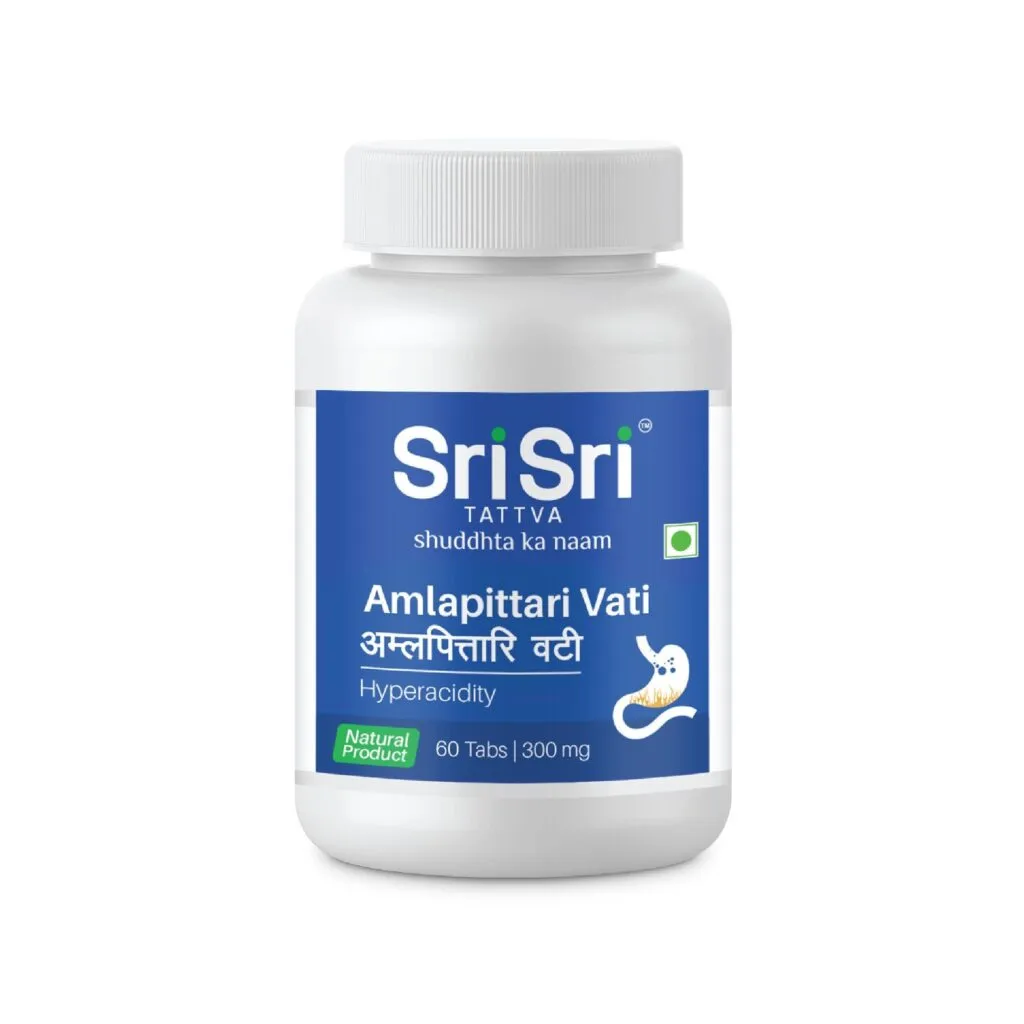 Sri Sri Tattva Amlapittari Vati – Hyperacidity, 60 Tabs , 300mg