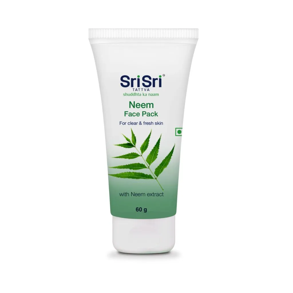 Sri Sri Tattva Neem Face Pack – For Clear and Fresh Skin, 60g