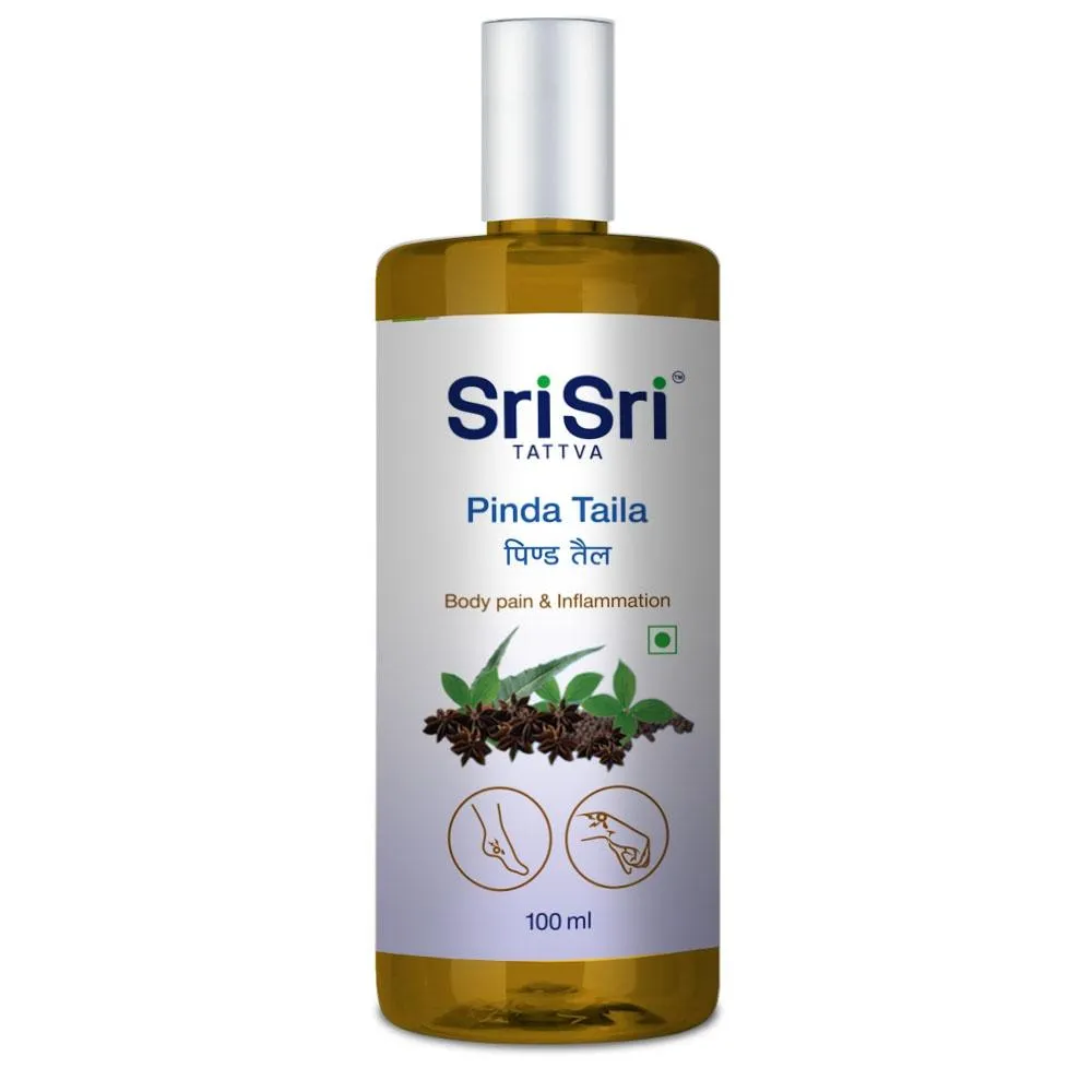 Sri Sri Tattva Pinda Taila – Body Pain and Inflammation, 100ml