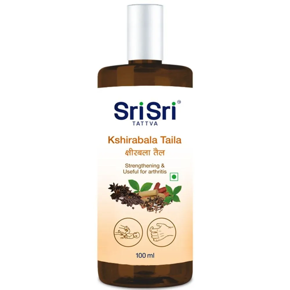 Sri Sri Tattva Kshirabala Taila – Strengthening and Useful for Arthritis, 100ml