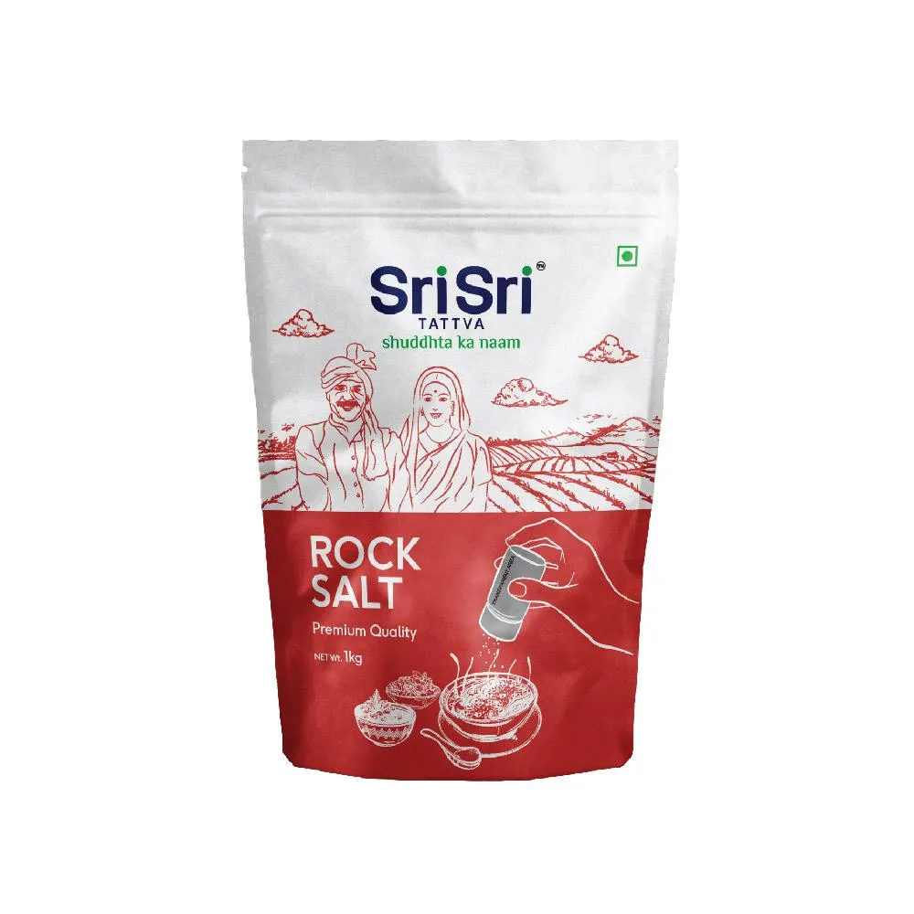 Sri Sri Tattva Rock Salt – Premium Quality, 1kg