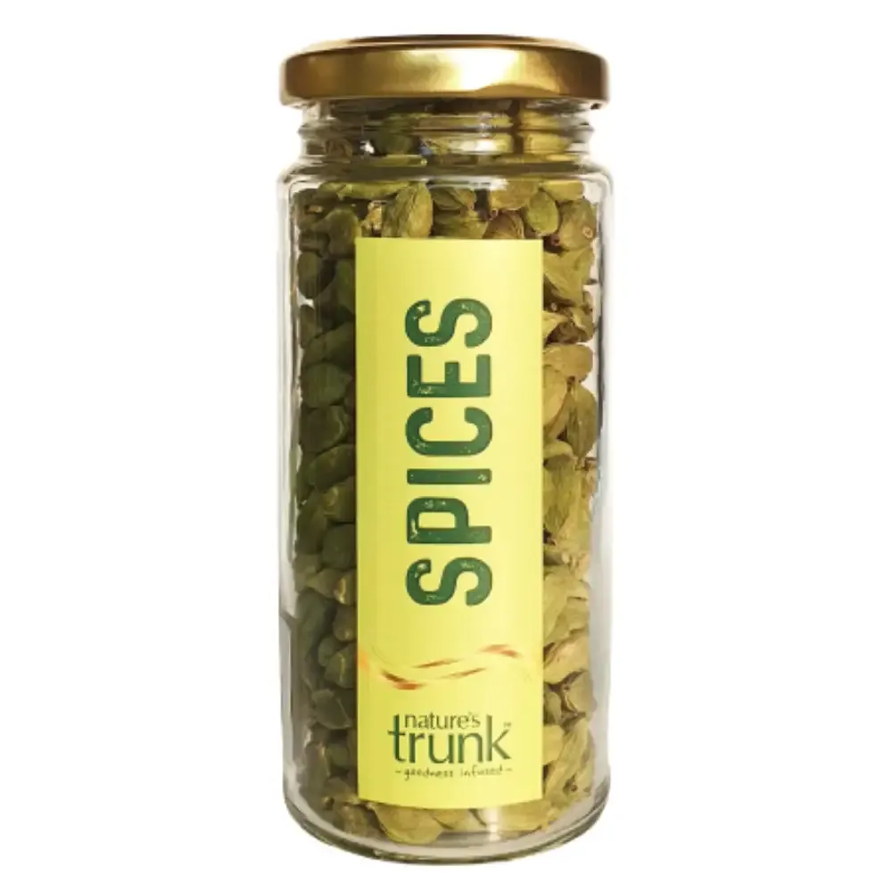 Premium Cardamom 8Mm – 100 Gm (Glass Jar)