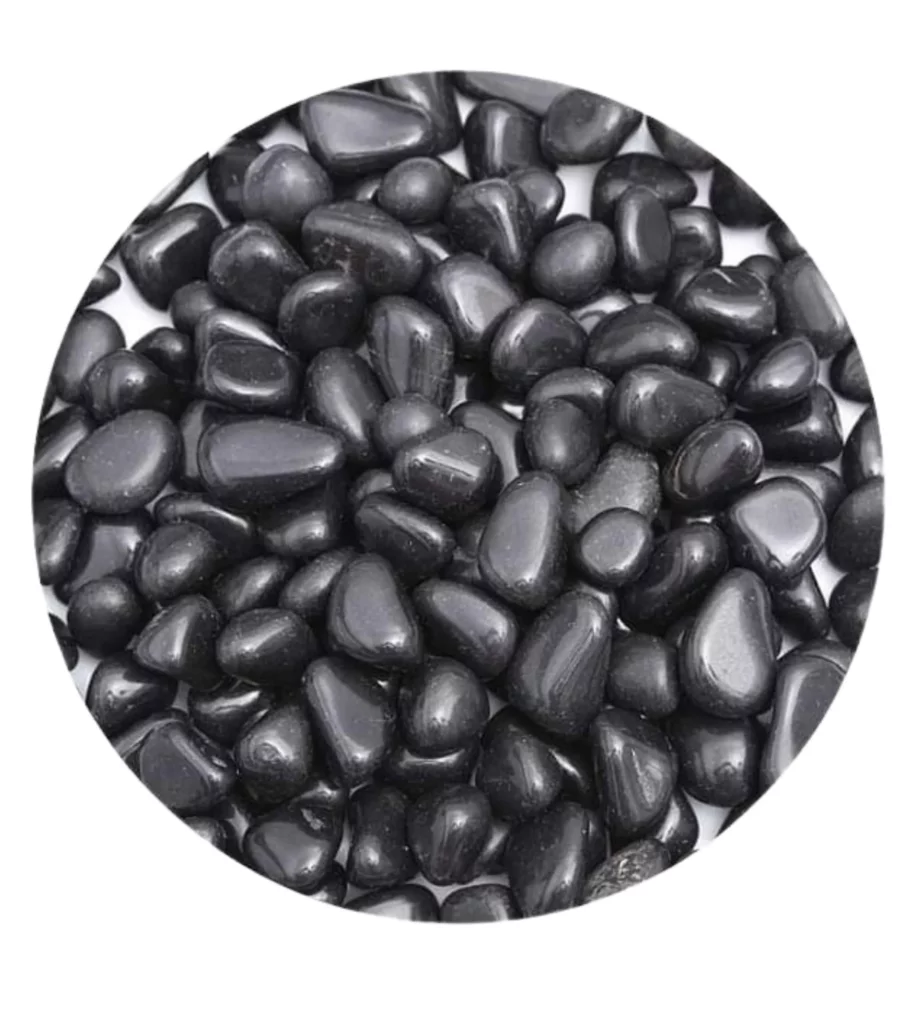 Granite Pebbles (Black) – 1.5 Kg