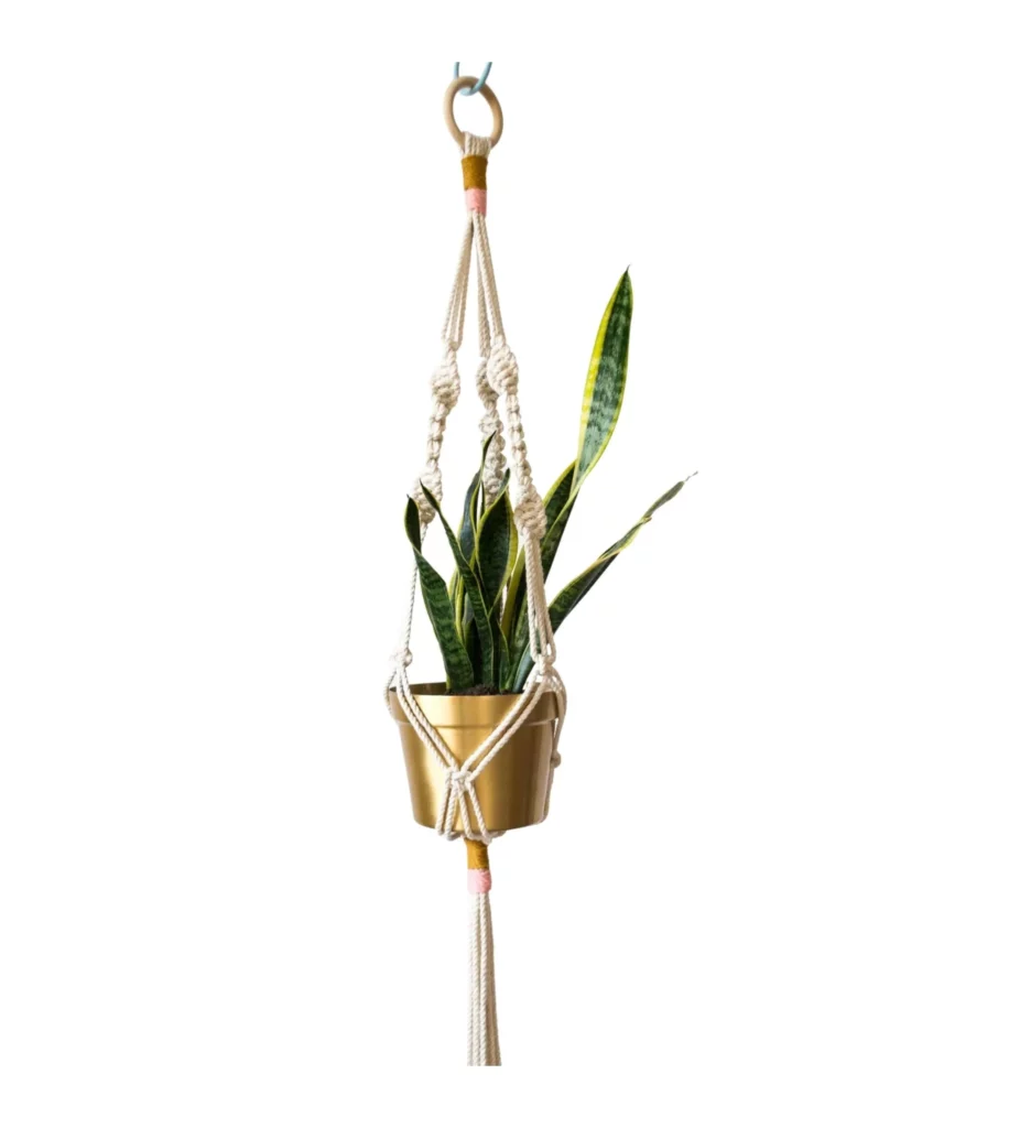 Macrami Plant Hanger-2