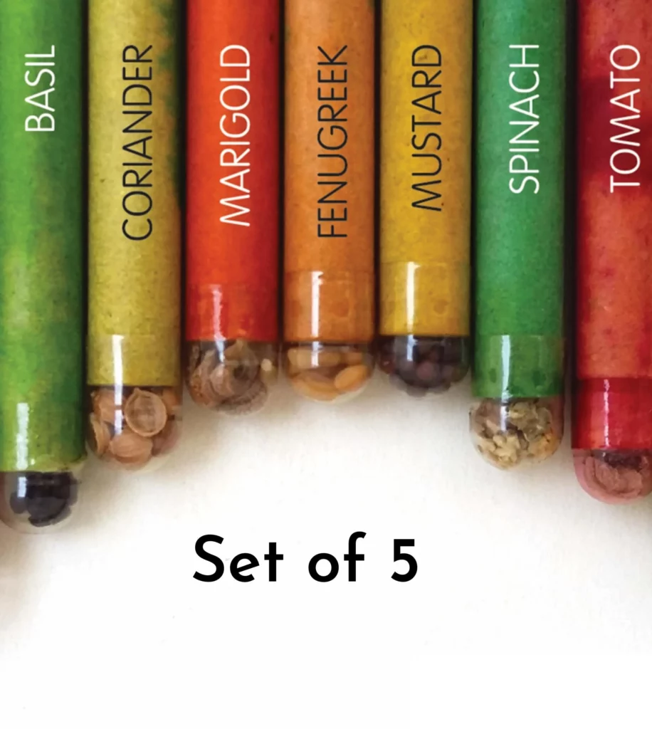 Seed Pencil (Set Of 5 )