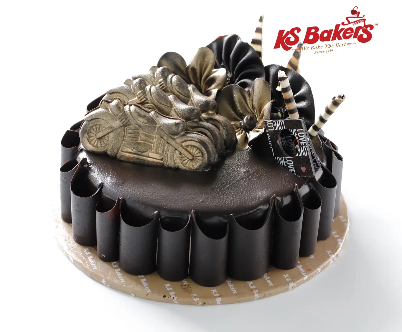 Choco Truffle Cake with Bikes