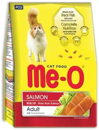 MeO Salmon Dry Cat Food Adult Cat 7kg