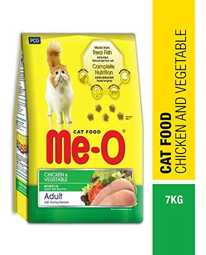MeO Chicken And Vegetable Dry Cat Food Adult Cat 7kg