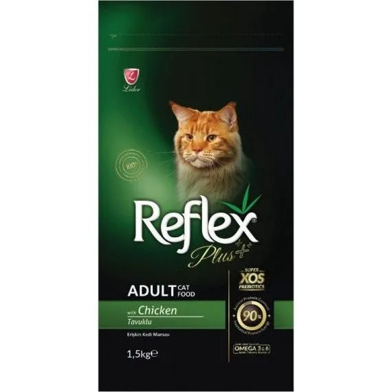 Reflex Plus Adult Cat Food With Chicken Flavour Adult Cat 1.5kg