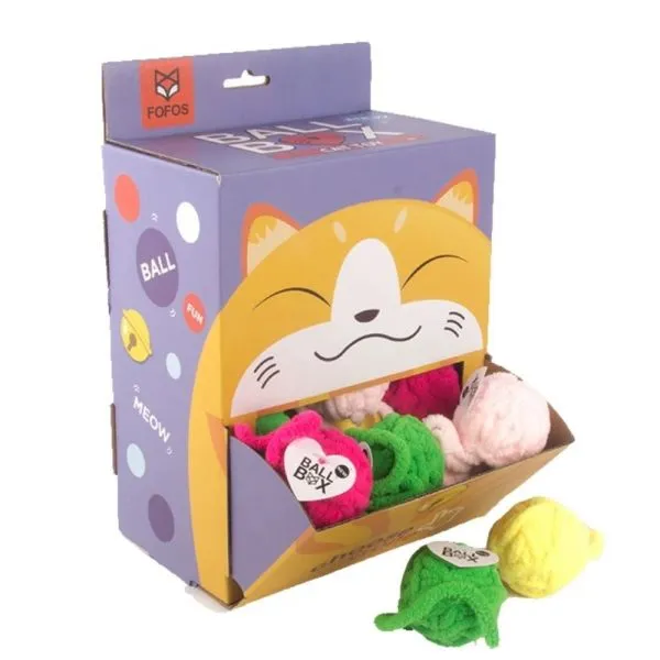 FOFOS Choose One Cat Toy – Geek Ball All Ages 1pc