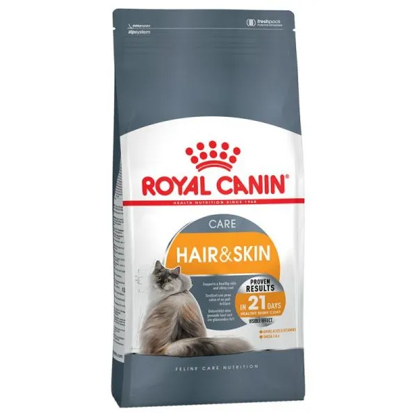 Royal Canin Feline Hair  and  Skin Care Adult Cat Food Adult Cat 400g