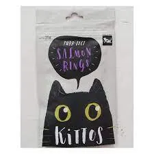 Kittos Salmon Ring Treat Cat All Ages 35g
