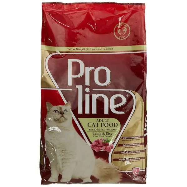 Proline Adult Cat Food – Lamb  and  Rice Adult Cat 500g