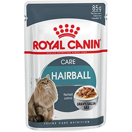Royal Canin Hairball Control Gravy Salsa Sas   Pouch   pack of 12 Adult Cat Pack of 12