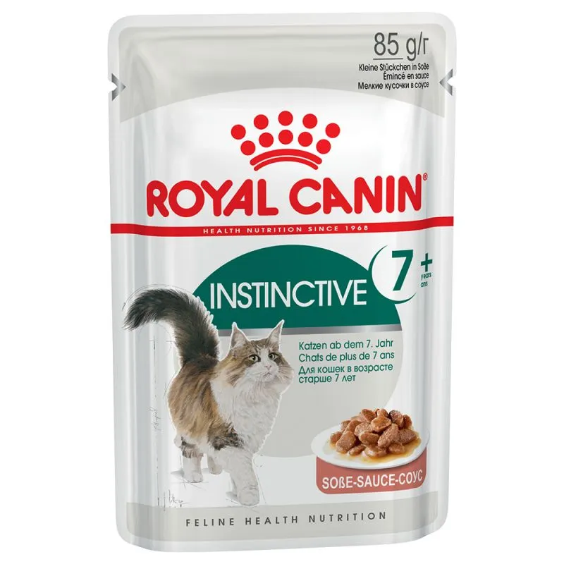 Royal Canin Instinctive  with 7   Pouch   pack of 12 Adult Cat Pack of 12