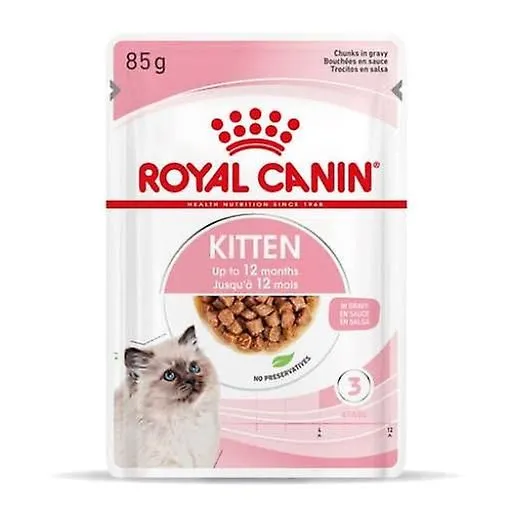 Royal Canin Kitten Gravy Salsa Sas   Pouch   Adult Cat 85g