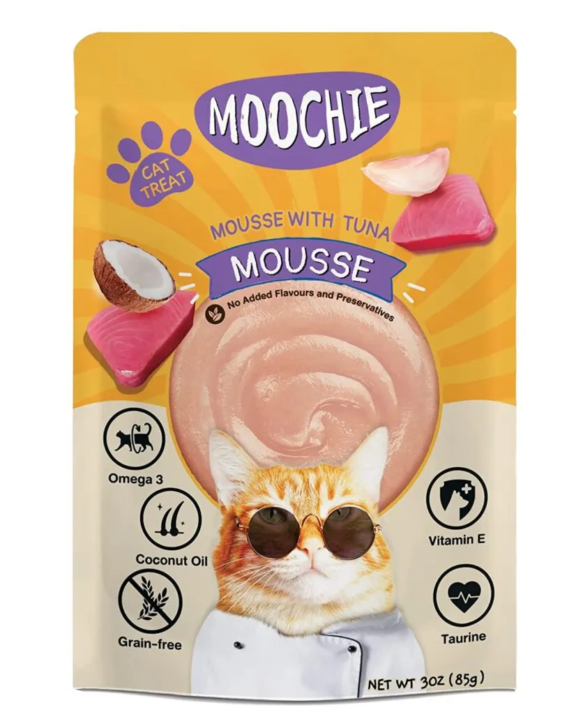 Moochie Mousse With Tuna Pouch For Cats Adult Cat 85g