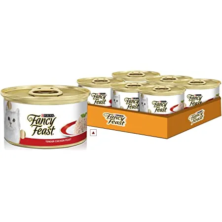 Fancy Feast Tender Chicken Feast Tin Adult Cat 85g