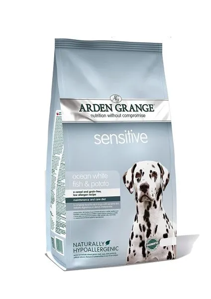 Arden Grange Adult Sensitive – Ocean Fish and Potato Grain-Free Food Adult Dog 2kg