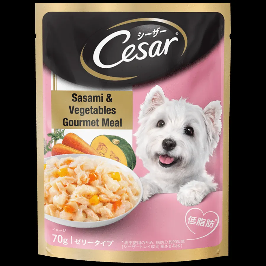 Cesar Sasami Gourmet Meal – Pouch Adult Dog 70g