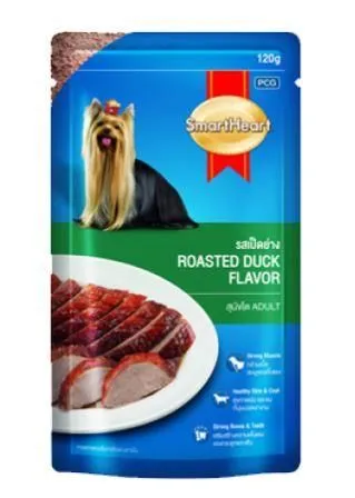 Smart Heart Roasted Duck Adult – Pouch Adult Dog 80g