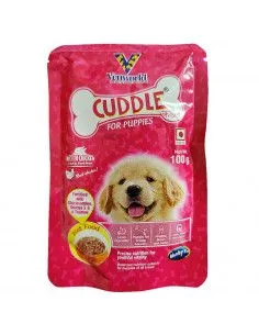 Venky’s Cuddle Chicken For Puppies  Pouch  Adult Dog 100g