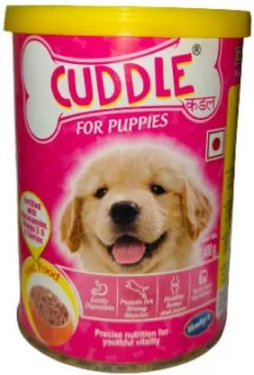 Venky’s Cuddle Puppy  Tin  Puppy 400g