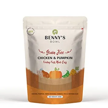 Benny’s Bowl Delicious Chicken  and  Pumpkin Recipe For Dog Adult Dog 300g
