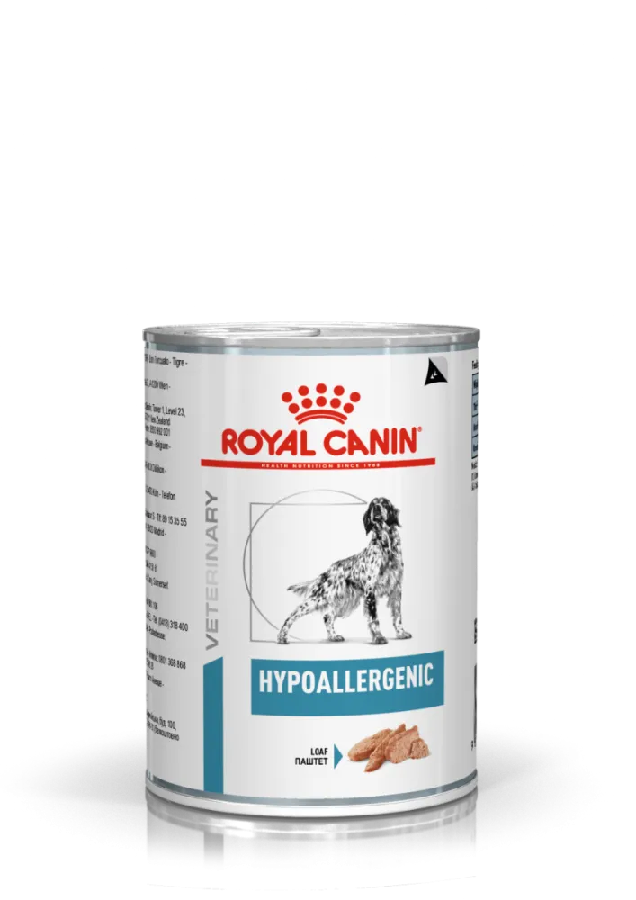 Royal Canin Hypoallergenic Canine Canned Food  Dog  Adult Dog 400g