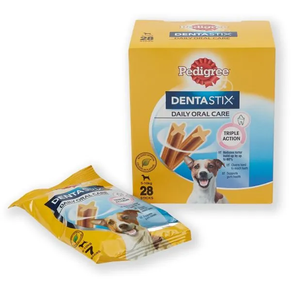 Pedigree Dentastix Daily Oral Care Small  4 X 7 PC OF 110 G  – 28 PCS – Ecom Pack Adult Dog 440g