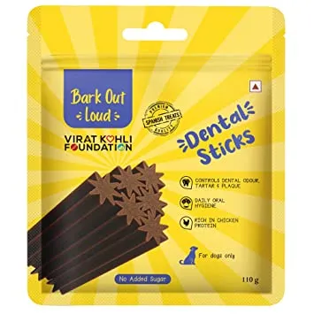 Vivaldis Bark Out Dental Sticks Spanish Treats For Dogs Adult Dog 110g