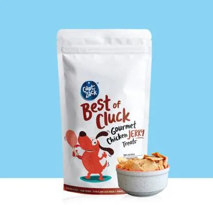 Captain Zack Best Of Cluck Gourment Chicken Jerky Treats Adult Dog 70g