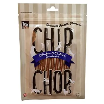 Chip Chop Chicken  and  Codfish Sandwich Pack Of 6 Adult Dog