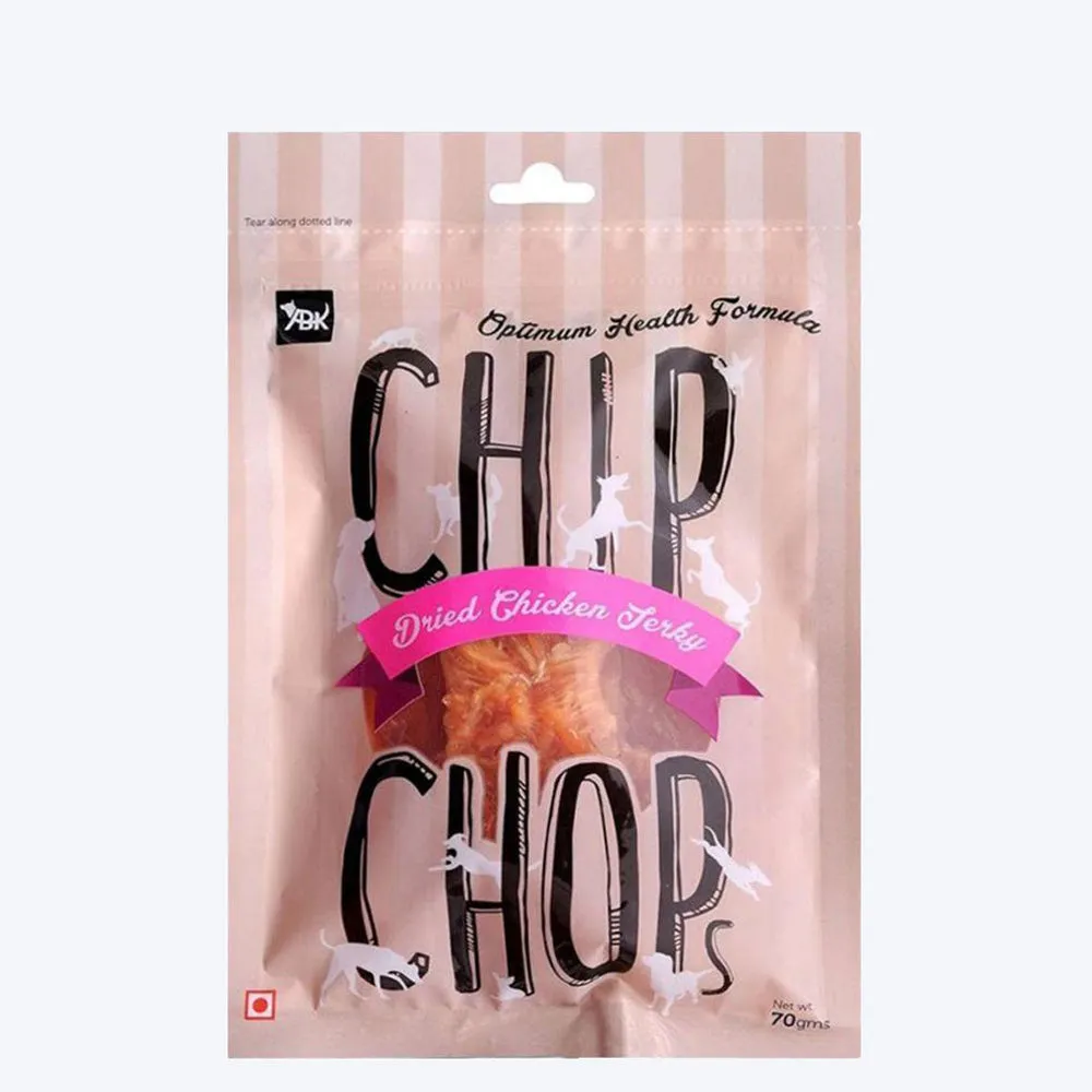 Chip Chop Dried Chicken Jerky Adult Dog 70g