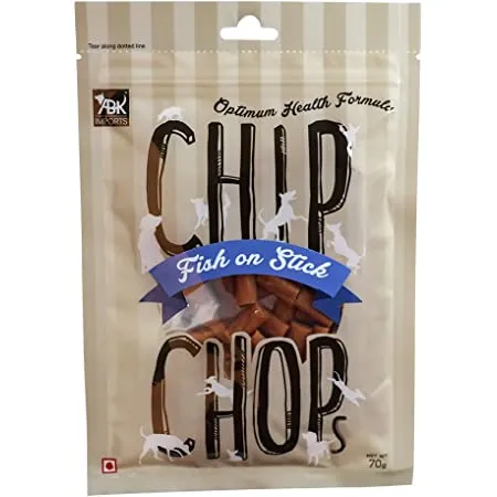Chip Chops Fish On Sticks Adult Dog 70g