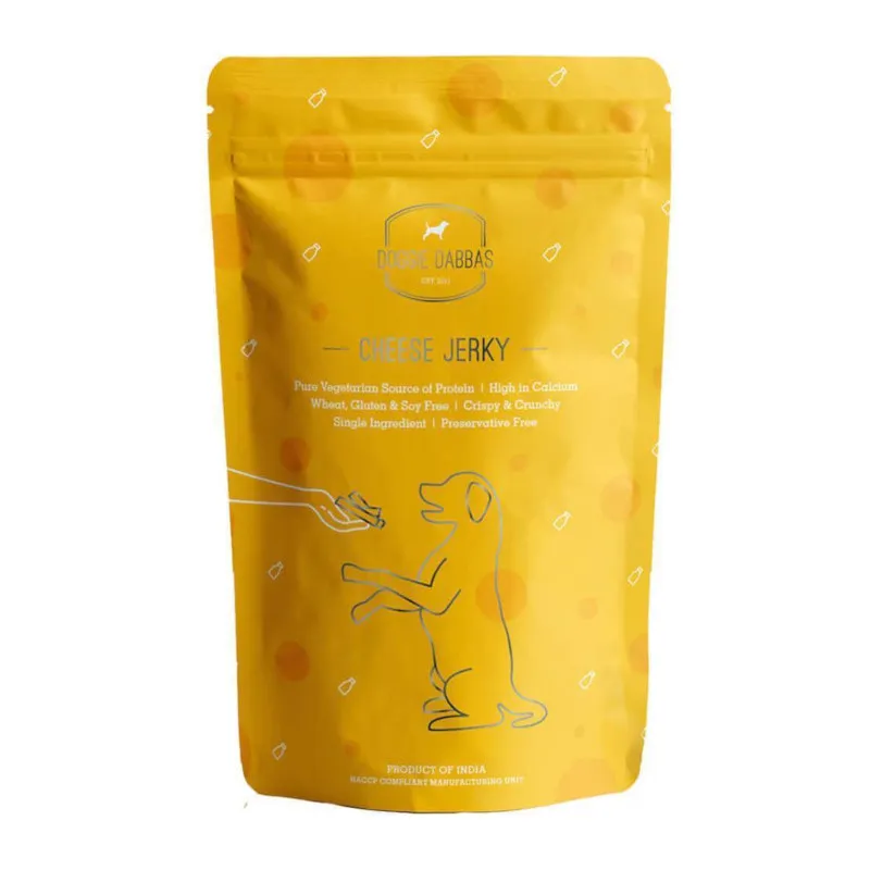 Doggie Dabbas Cheese Jerky Adult Dog 100g