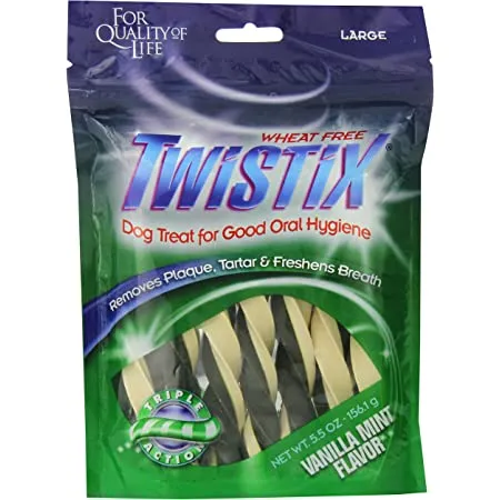 Twistix ‘Vanilla Mint Flavor’ – Large Adult Dog