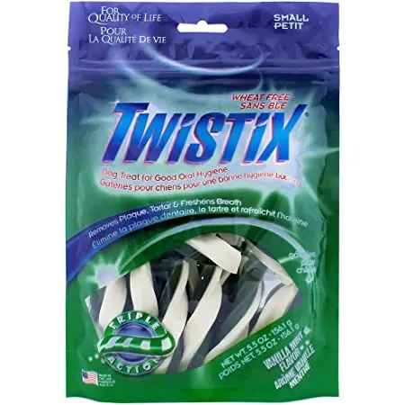 Twistix ‘Vanilla Mint Flavor’ – Small Adult Dog