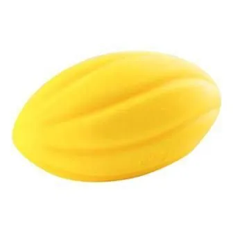 EE Toys Squeaky Rugby Ball Dog Toy – Yellow All Ages
