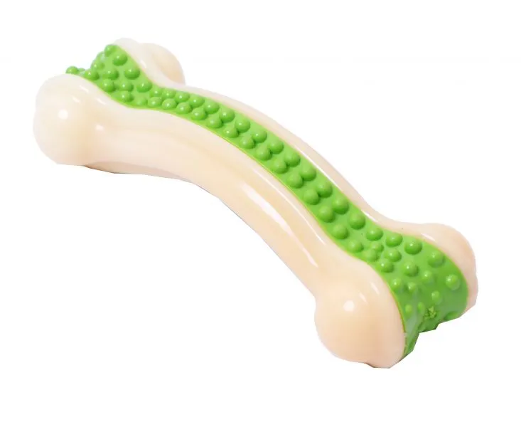 Super Toying Rubber Nylon Arched Bone Toy All Ages